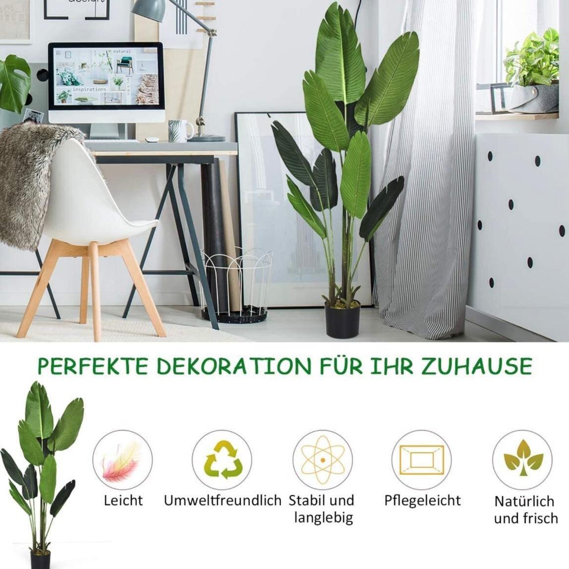 Künstliche Pflanze 160cm Tropenpflanze