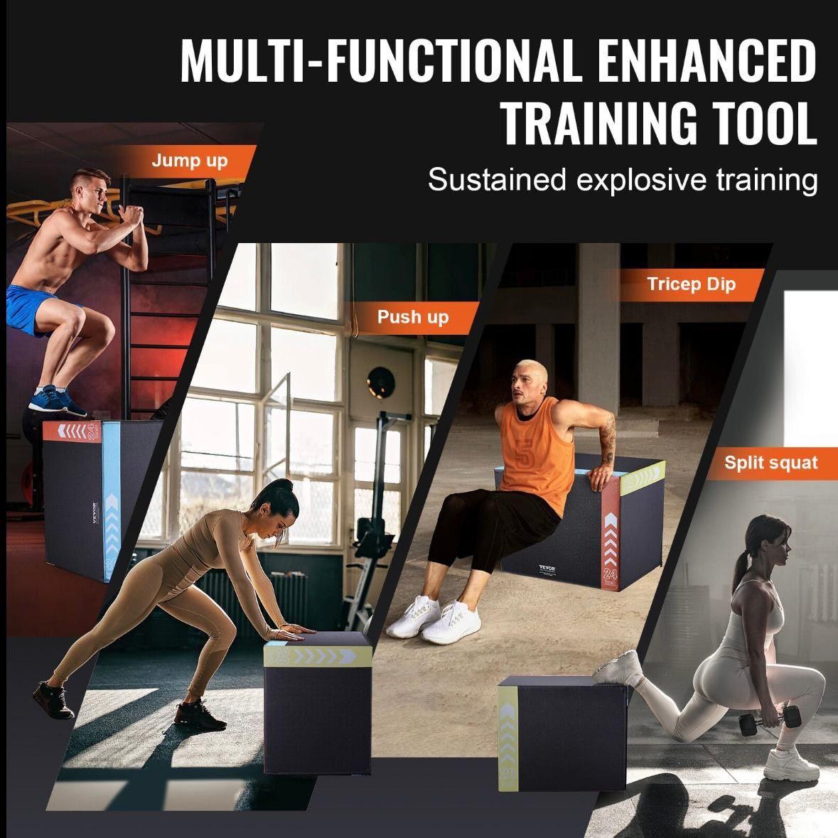 Plyo-Box vielseitige Sprungbox
