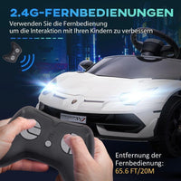 Lamborghini Aventador Kinder Elektroauto 12V mit Fernbedienung