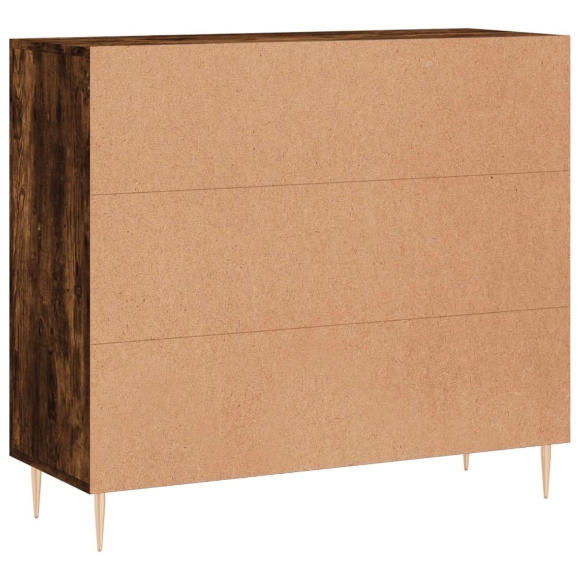 Sideboard im Altholz-Look mit Metallbeinen 90cm