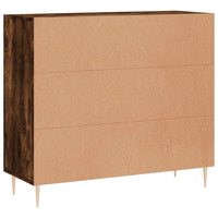 Sideboard im Altholz-Look mit Metallbeinen 90cm