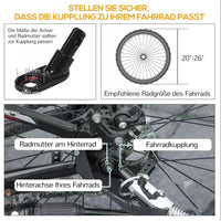Fahrrad Lastenanhänger 40kg Transportanhänger