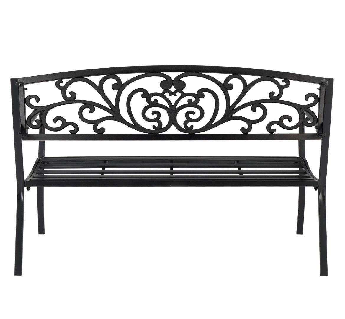 Gartenbank Metall 2 Sitzer