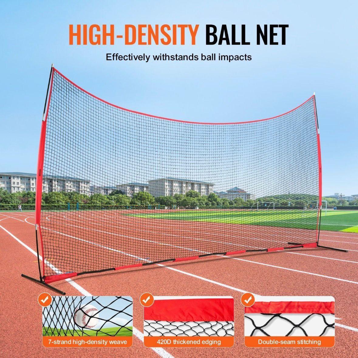 Multifunktionales Backstop-Netz für Ballsportarten