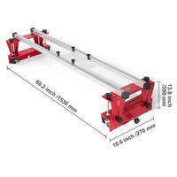 Frässchlitten Holz 1625mm Oberfräse