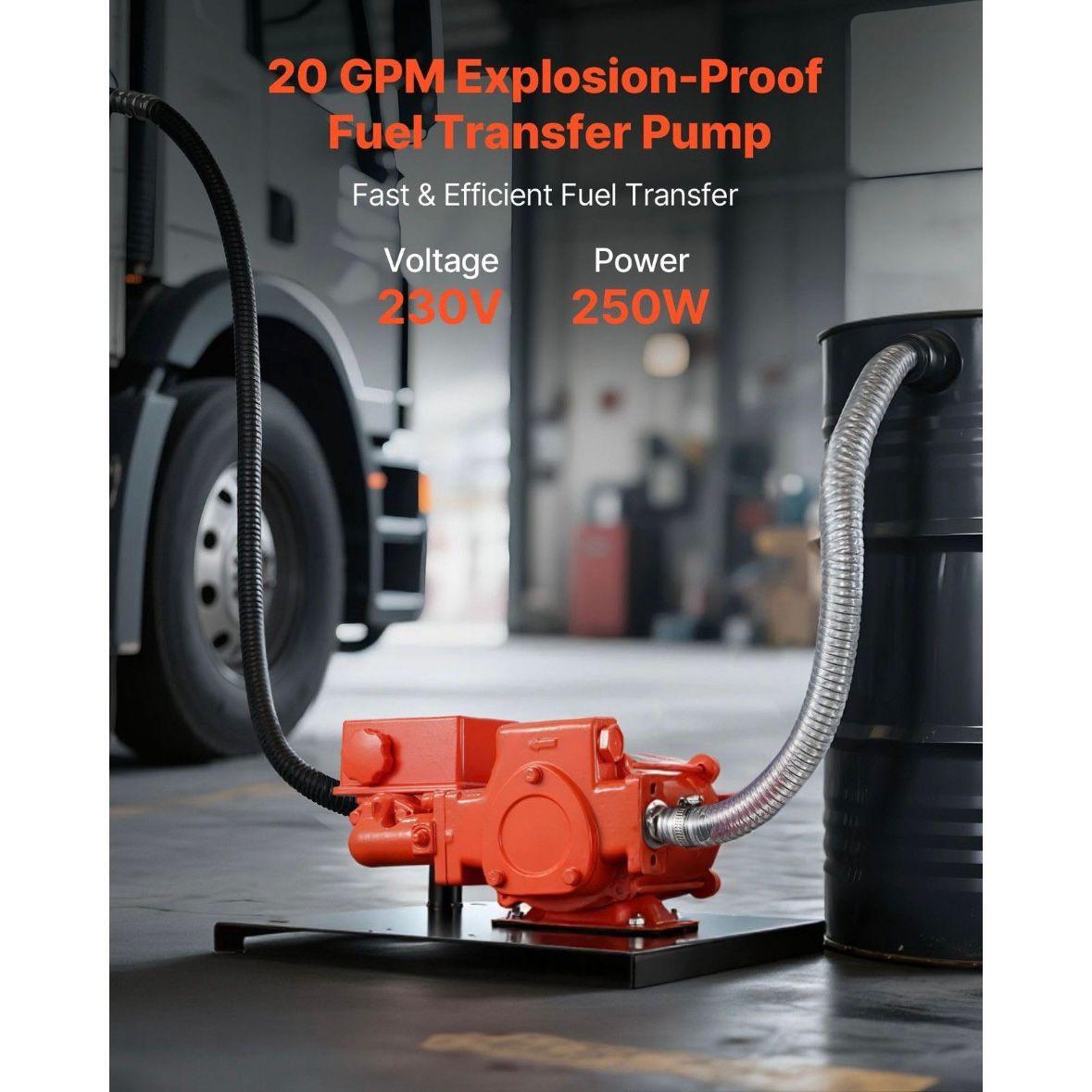Dieselpumpe 230V 76l/min Zapfpistole