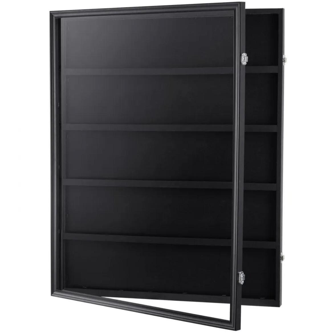 Wandvitrine für Sammelkarten – Abschließbar mit UV-Schutz & Filz