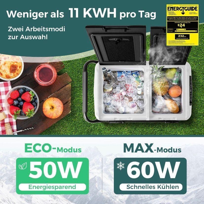 40L Kompressor-Kühlbox Dual-Zone -20 °C bis 20 °C