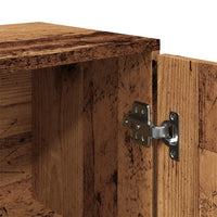 Sideboard mit 4 Schubladen & 2 Türen im Altholz-Look 88 cm