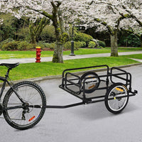 Fahrrad Lastenanhänger 40kg Transportanhänger