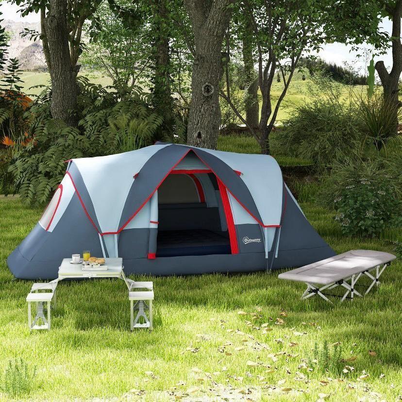 Campingzelt für 5–6 Personen – geräumig, wetterfest & ideal für Outdoor-Abenteuer
