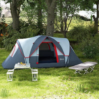 Campingzelt für 5–6 Personen – geräumig, wetterfest & ideal für Outdoor-Abenteuer