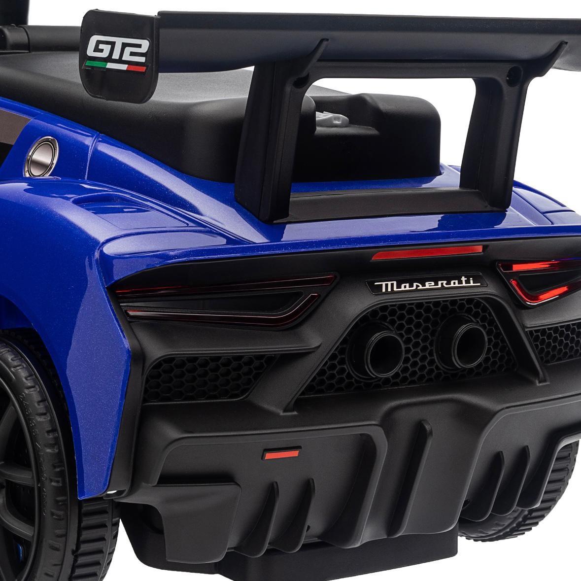 Maserati GT2 Kinder Rutschauto mit Musik & Stauraum