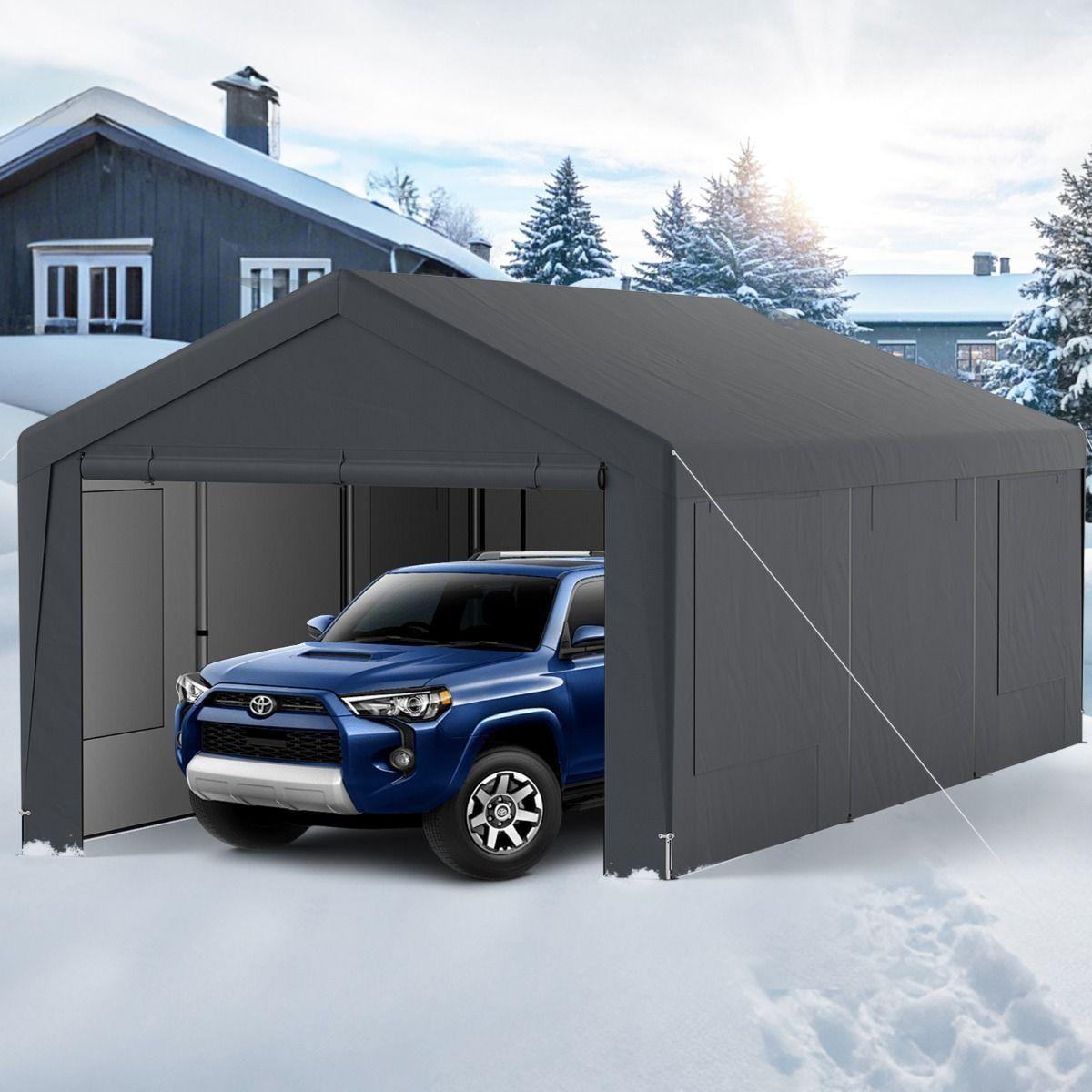 Zeltgarage Carport 6x3m PE