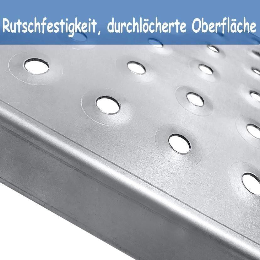 2x Auffahrrampen Aluminium klappbar 160cm Motorrad Quad