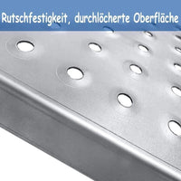 2x Auffahrrampen Aluminium klappbar 160cm Motorrad Quad
