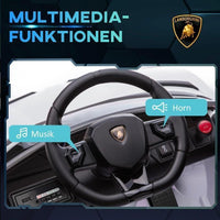 Lamborghini Aventador Kinder Elektroauto 12V mit Fernbedienung