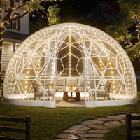 Garten Kuppelzelt 10–14 Personen mit Panoramablick