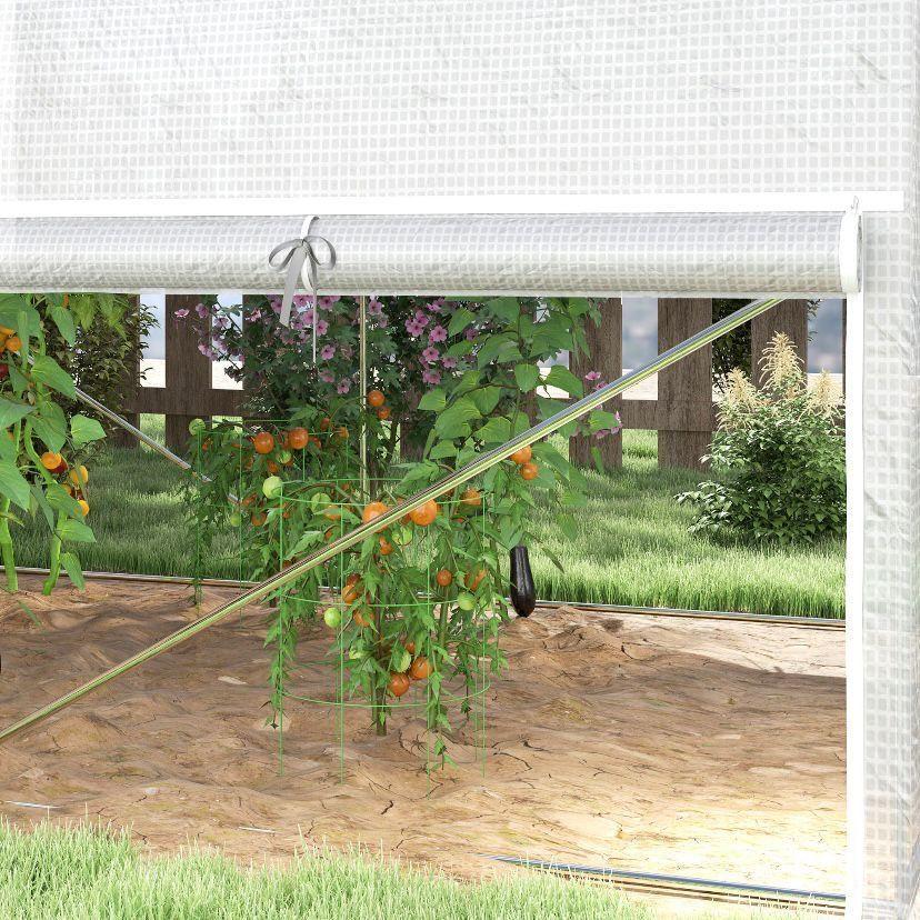 Foliengewächshaus 3×2×2 m Garten Gewächshaus
