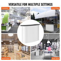 Mobiler Messetresen Promotionstand mit Stauraum & Holzplatte