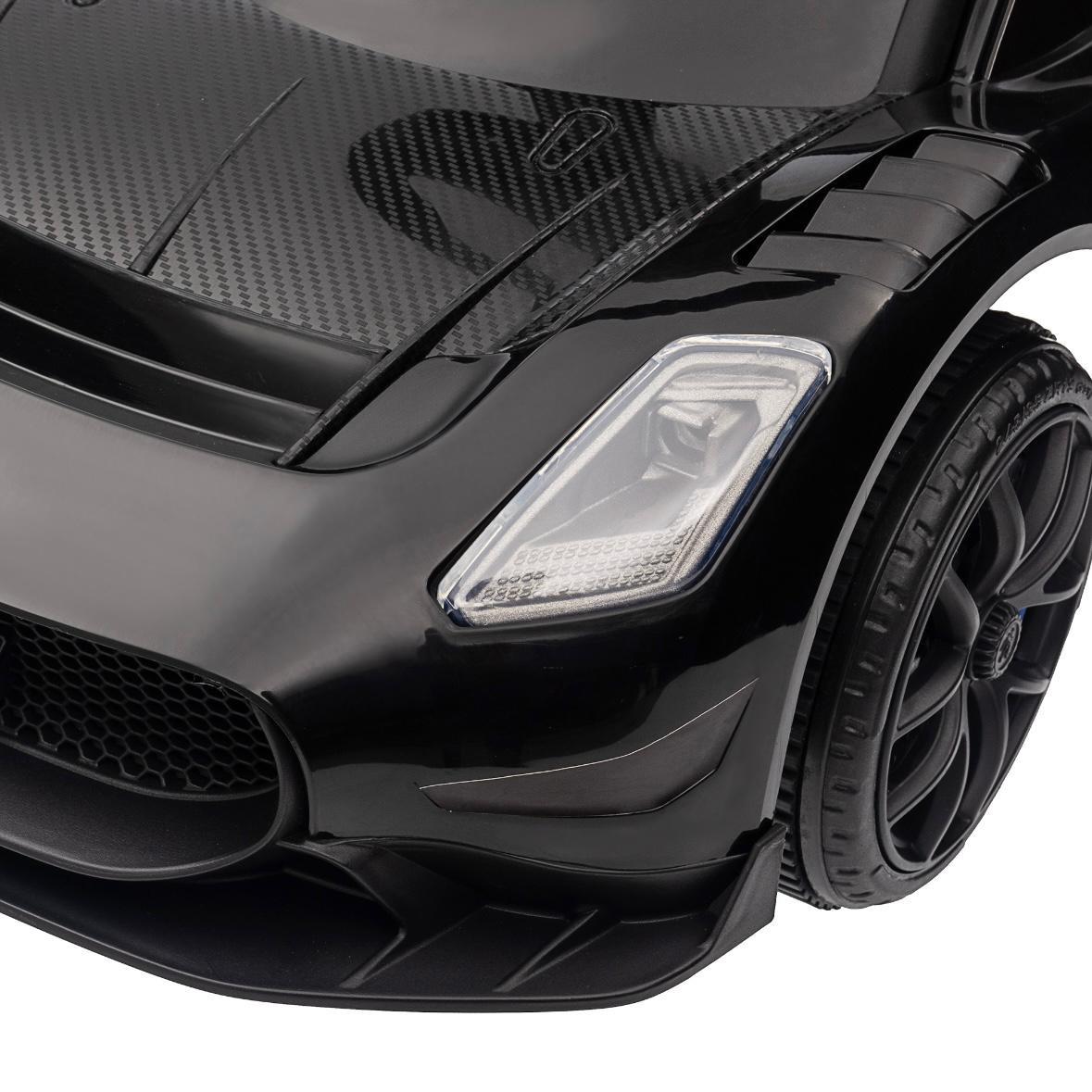 Maserati GT2 Kinder Rutschauto mit Musik & Stauraum