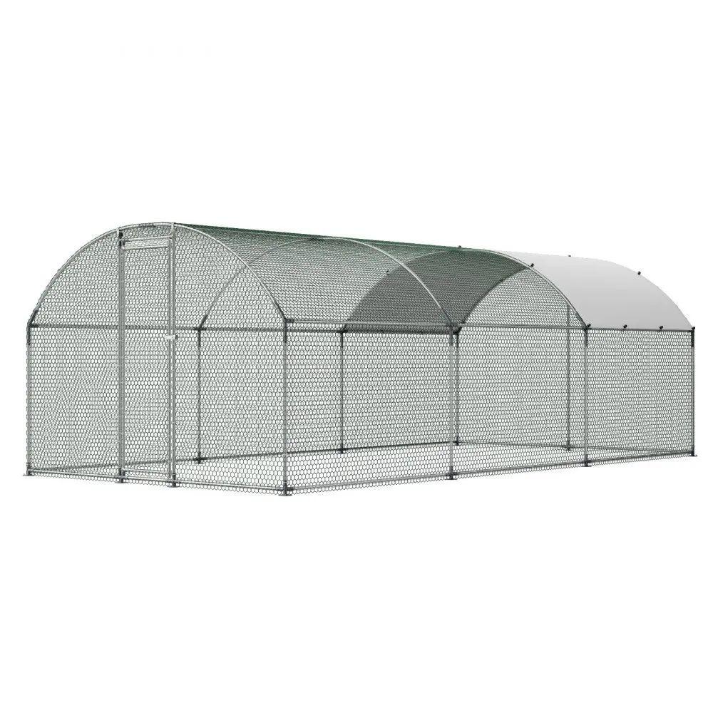 Hühnerstall 3x6m Freilaufgehege Geflügelstall