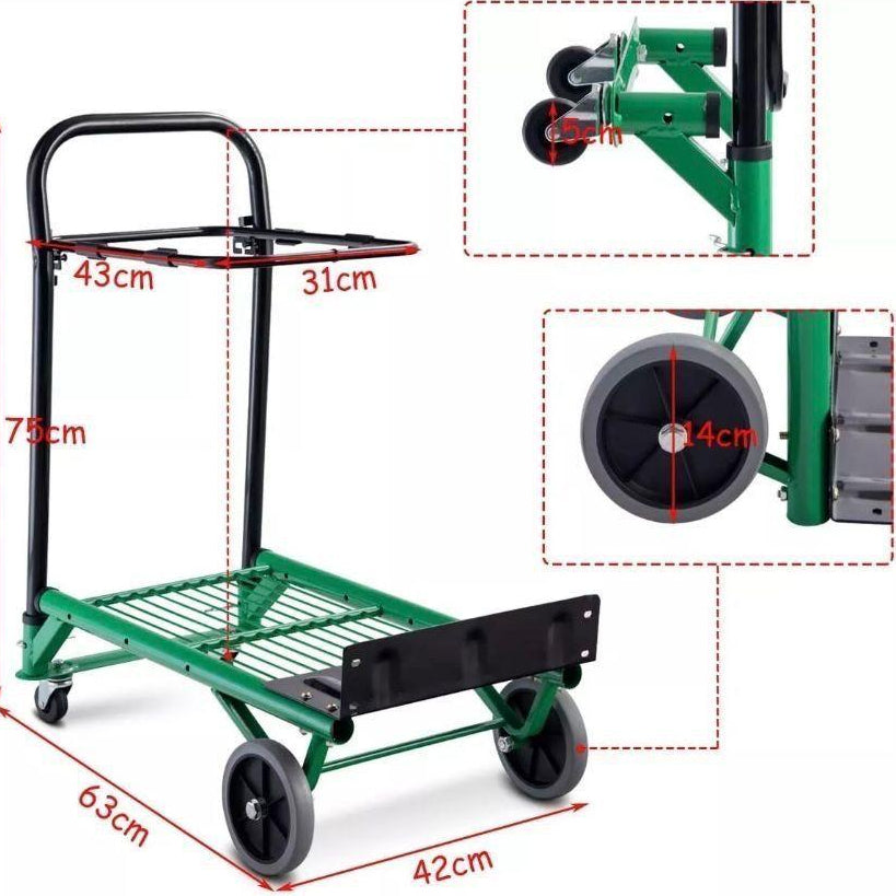 2in1 Sackkarre Transportkarre klappbar Handwagen 90kg