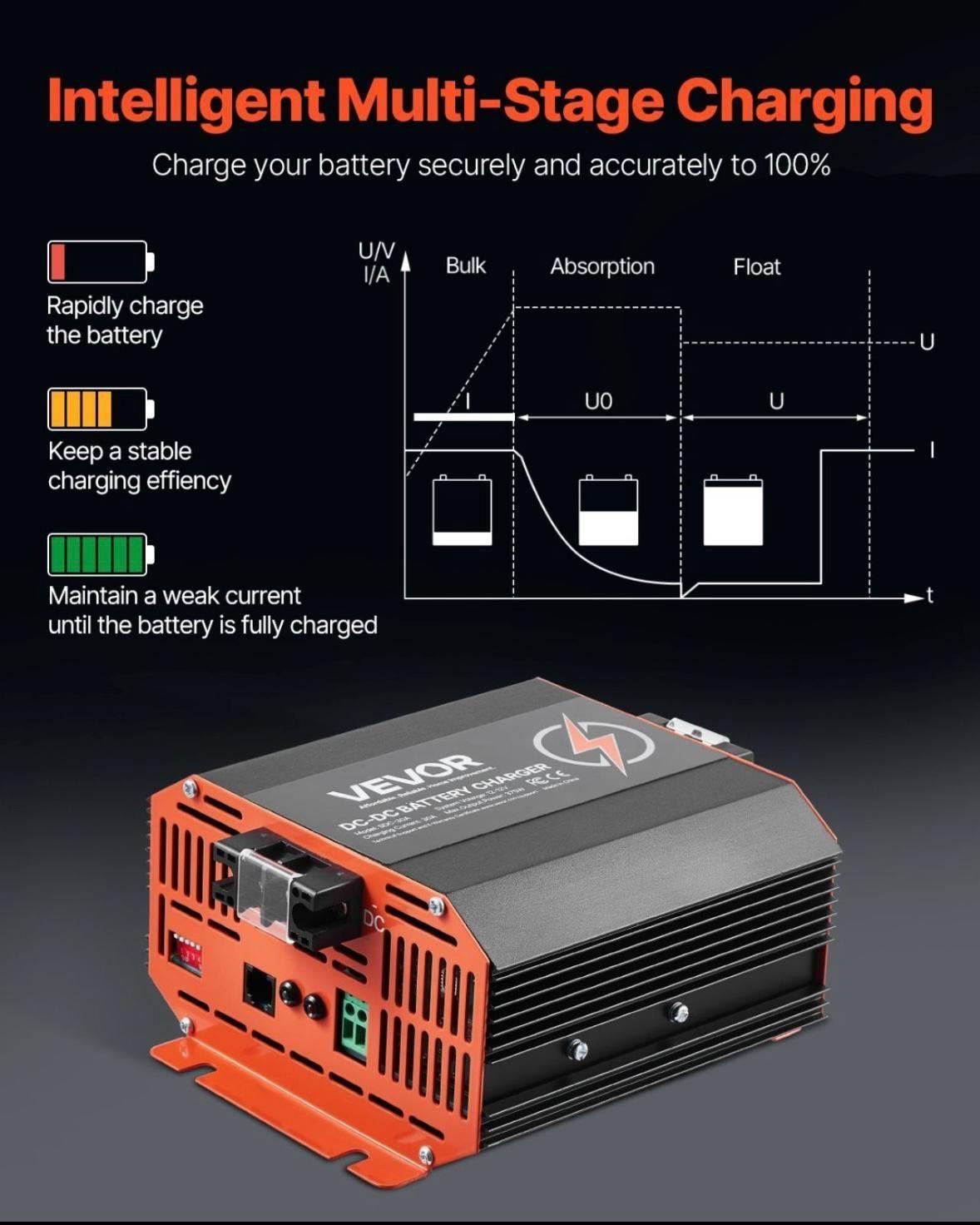 12V DC/DC Ladegerät 30A