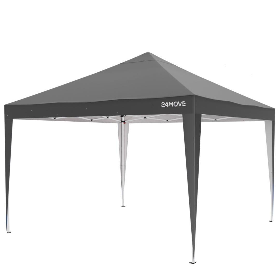 Pavillon 3×3m moderner Sonnenschutz für Garten & Terrasse