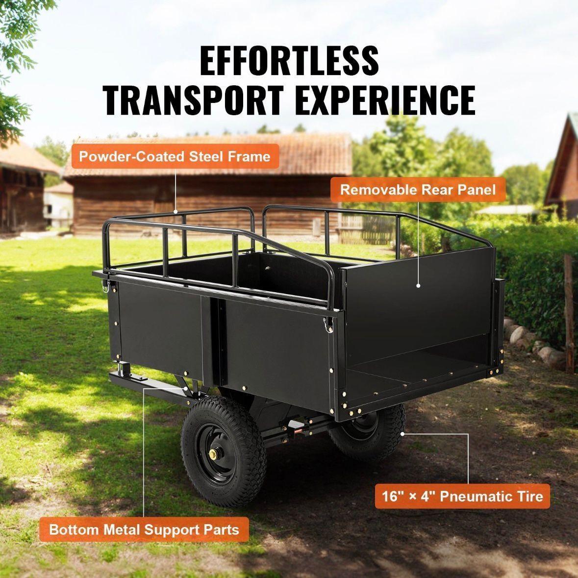 Kippanhänger für ATV & UTV 340kg kippbar