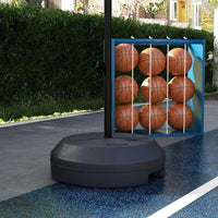 Basketballkorb mit Ständer & Dartscheibe
