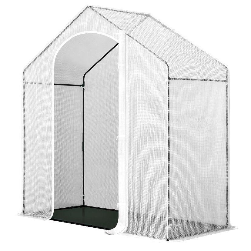 Foliengewächshaus Garten Gewächshaus mit Fenster