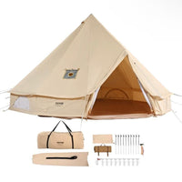 Glockenzelt im Jurten-Stil 3×2m Camping und Outdoor