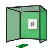 Golf Übungsnetz 3×3x3m Trainingskäfig mit Zieltuch