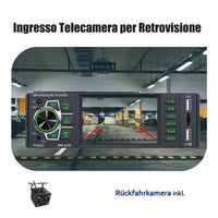 1 DIN Autoradio Bluetooth IPS Display USB AUX Freisprecheinrichtung