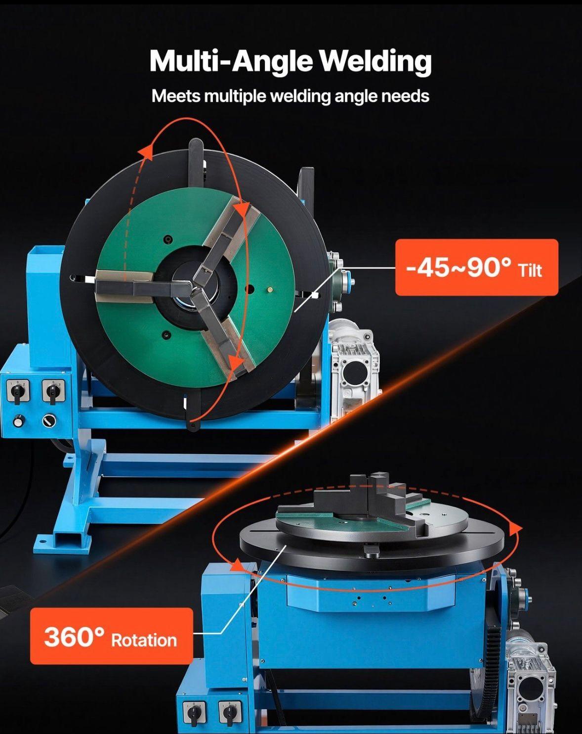 Schweißdrehtisch 400W 500kg Positionierer