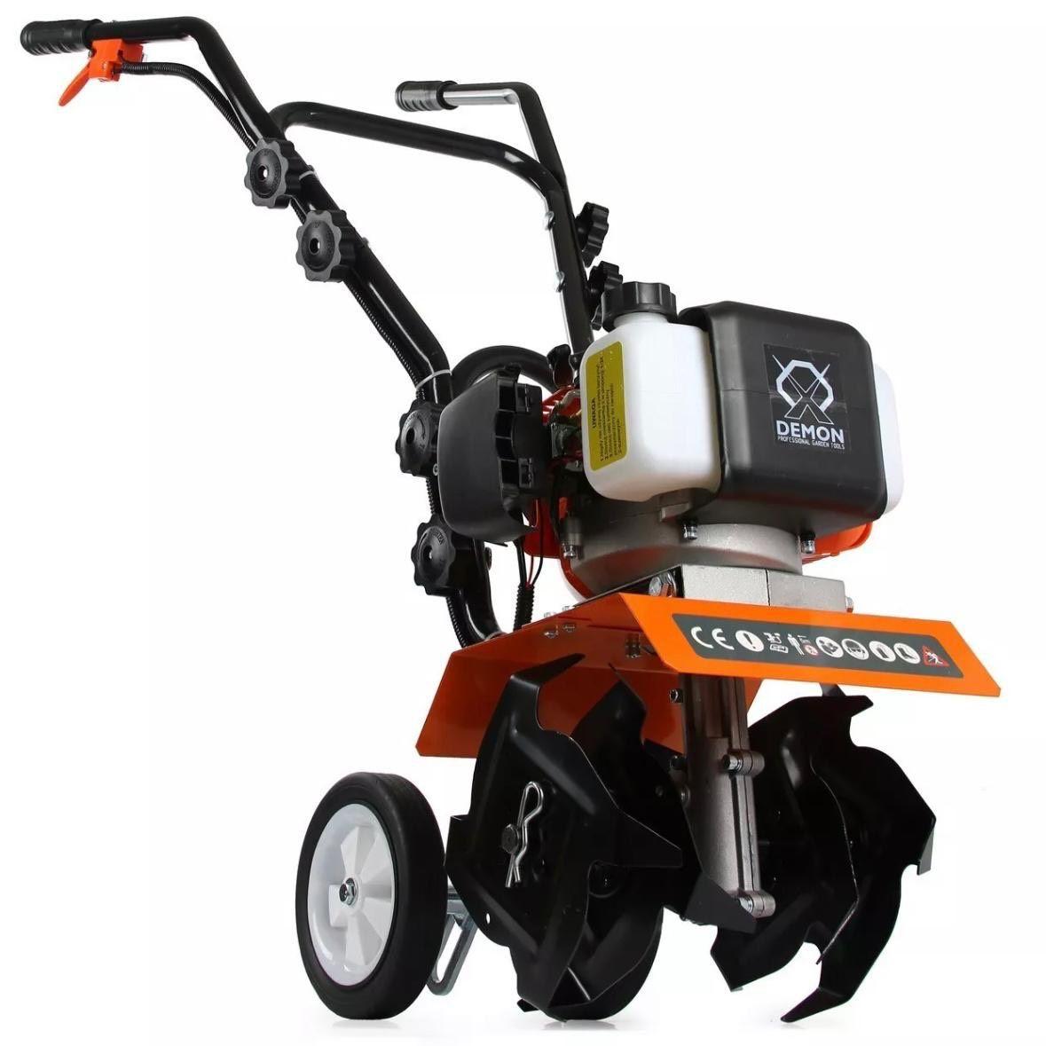 Benzin-Motorhacke 2-Takt 51,7ccm Gartenfräse 30cm