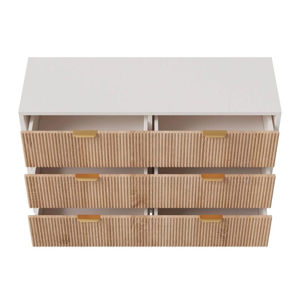 Kommode Schubladenkommode Schrank Holzoptik