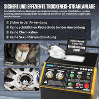 Trockeneisstrahlgerät Reinigungsgerät Trockeneis Strahlanlage