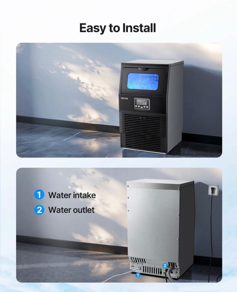 Kommerzieller Eiswürfelbereiter  Eiswürfelmaschine 36kg/Tag