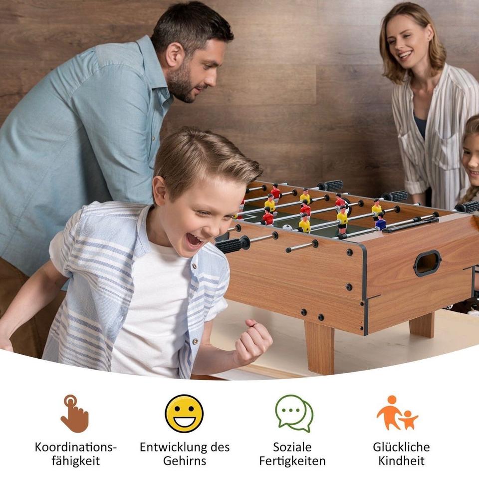 4in1 Tischkicker Kicker Tischfußball Kickertisch Spieltisch Air