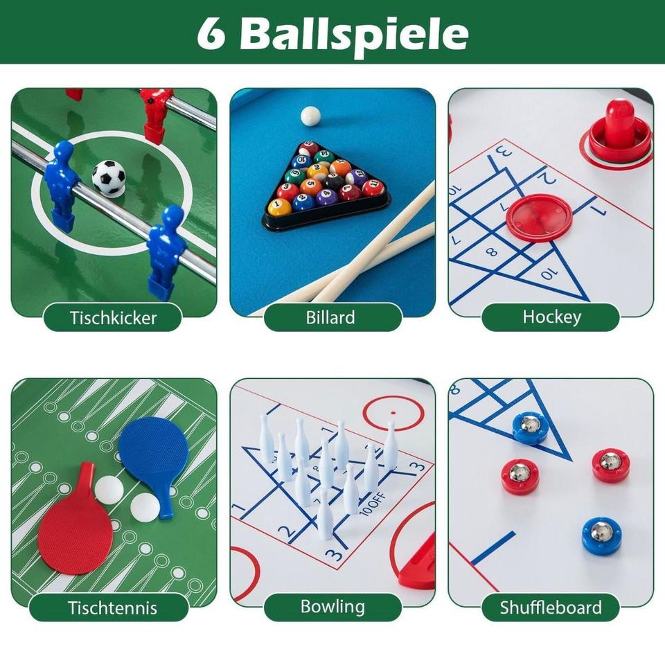 Spieltisch Tischkicker Kickertisch Aktivitätstisch Tischfußball