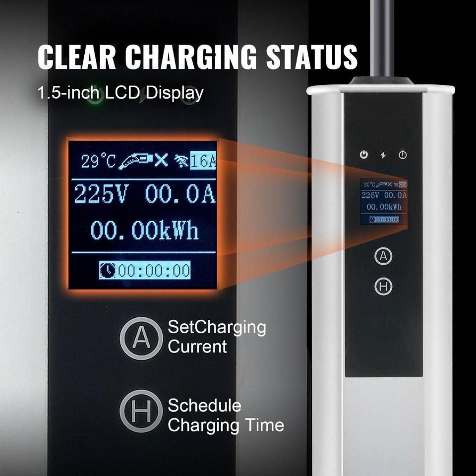 Typ 2 EV Ladegerät 32A 7,36kW CEE 7,5m