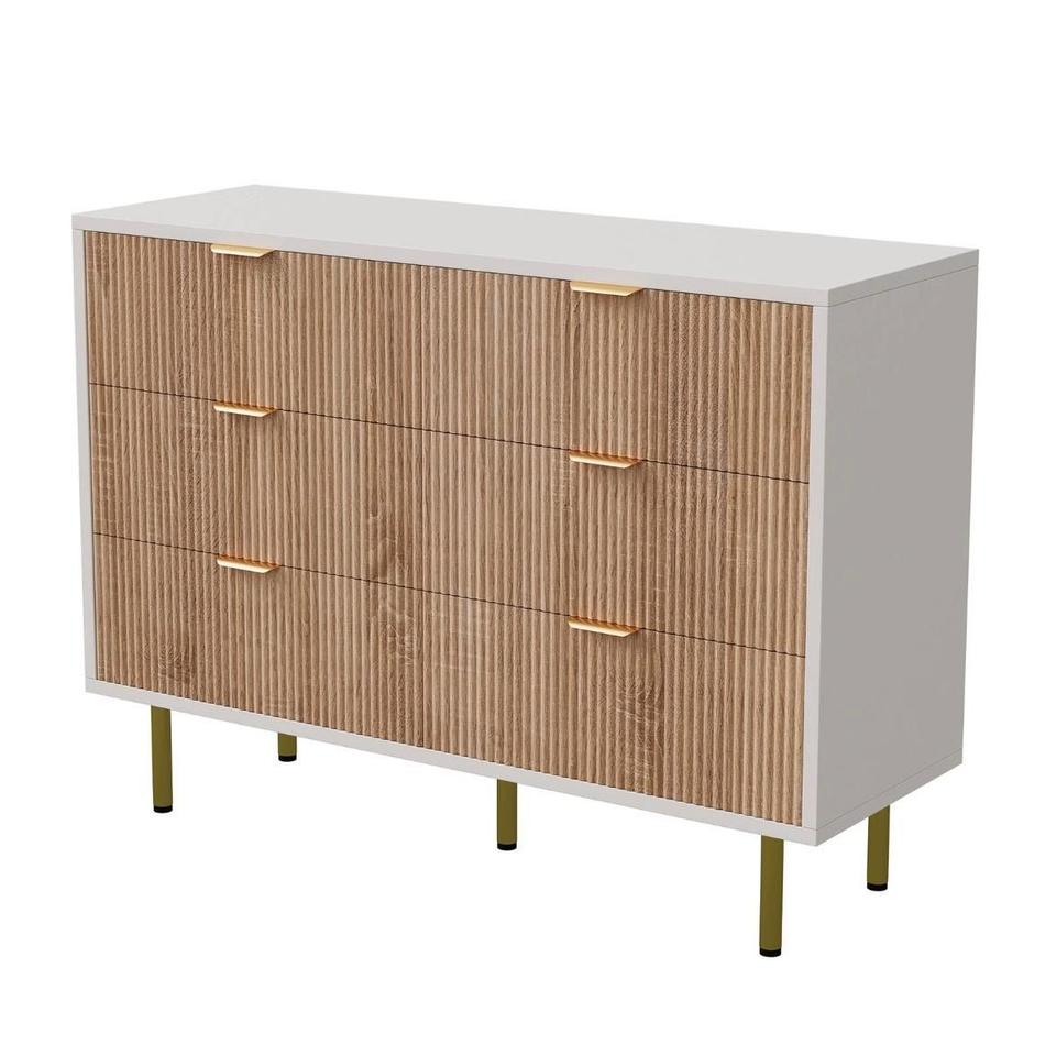 Kommode Schubladenkommode Schrank Holzoptik