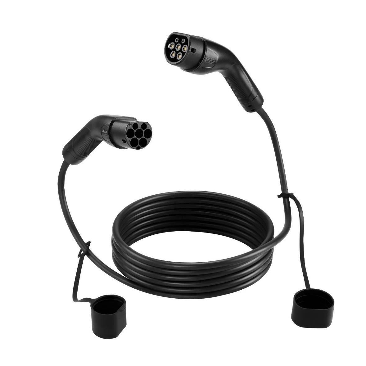 Typ 2 EV Ladekabel Verlängerung 3-Phasig 16A 7m 11kW