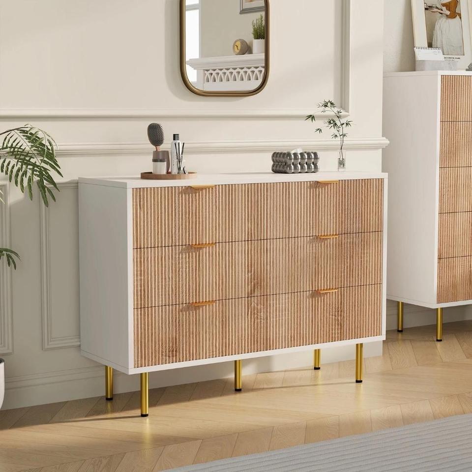 Kommode Schubladenkommode Schrank Holzoptik