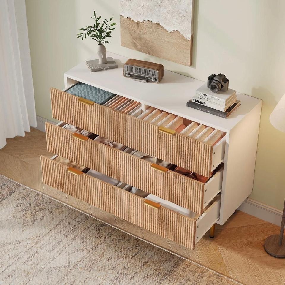 Kommode Schubladenkommode Schrank Holzoptik
