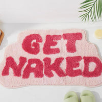 Badematte Get Naked Rosa rutschfest 79cm