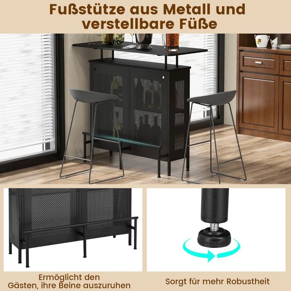 Bartisch Küche Küchentheke Gartenbar Theke 120cm