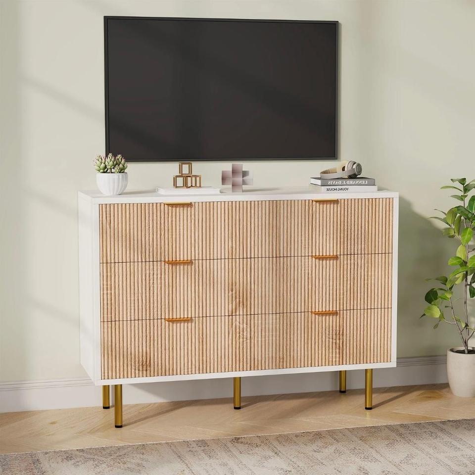 Kommode Schubladenkommode Schrank Holzoptik